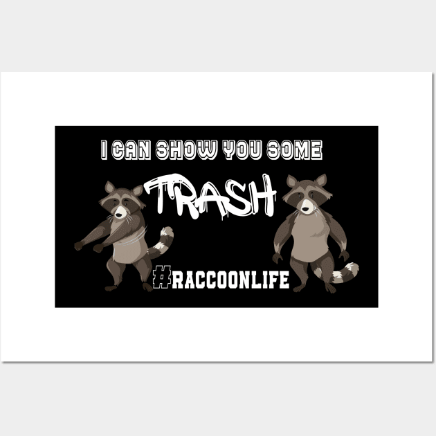 I Can Show You Some Trash Raccoon Life Wall Art by MerchSpot